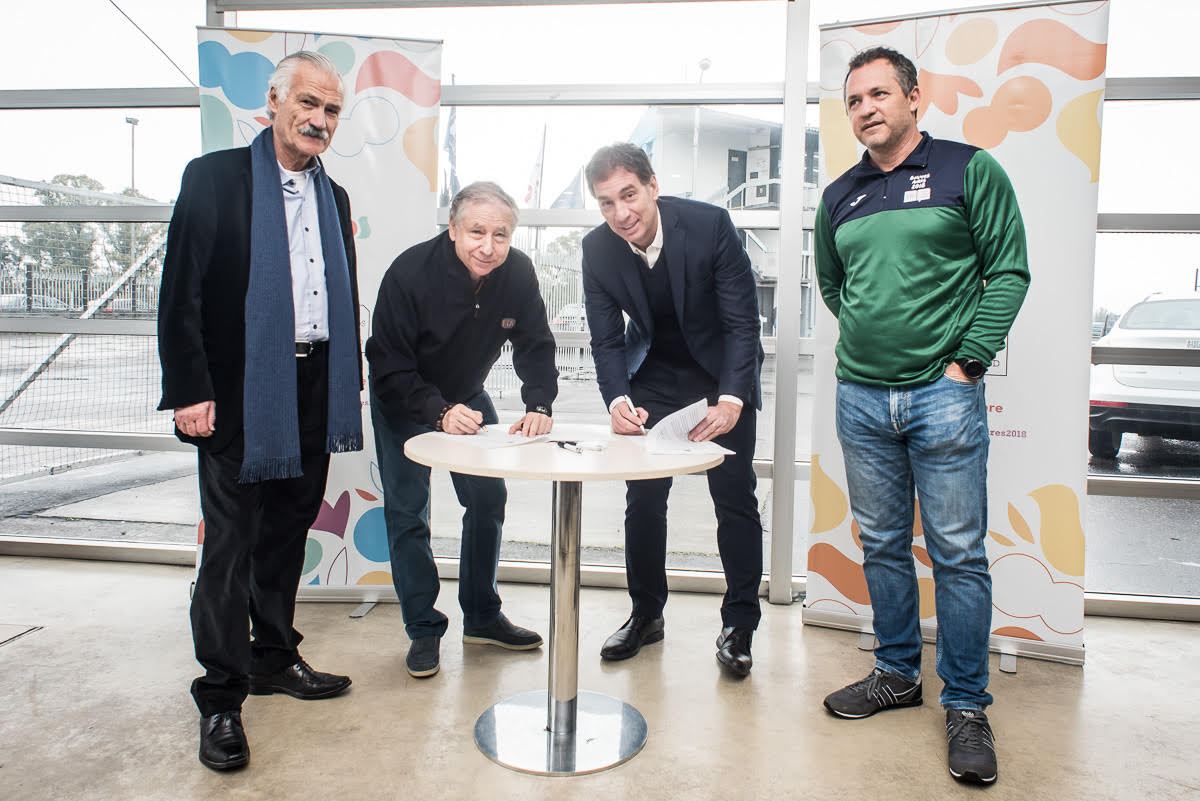 SANTILLI Y JEAN TODT INAUGURARON UNA ESCUELA DE MANEJO AVANZADO EN EL AUTÓDROMO PORTEÑO2