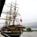 El Amerigo Vespucci emocionó al público porteño en su histórica visita al Puerto de Buenos Aires