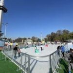 Vacaciones con nieve en la Ciudad: el Parque de la Ciudad se llenó de juegos, música y actividades gratuitas