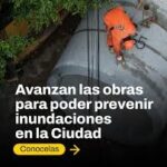 Villa Santa Rita: vecinos recorrieron las obras hidráulicas que buscan prevenir inundaciones