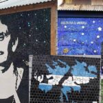 Agronomía a todo color: los murales del barrio se lucieron en un paseo guiado único