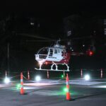 El SAME ya cuenta con un nuevo helipuerto nocturno en Parque Patricios