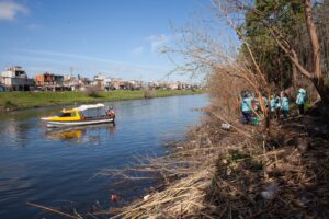 El Riachuelo se viste de verde: plantaron 500 árboles en sus orillas