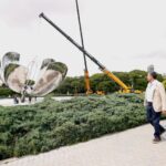 Un símbolo porteño renovado gracias a métodos inéditos de restauración a la Floralis Genérica,