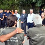 Jorge Macri homenajeó a los equipos que combatieron el fuego en Chubut