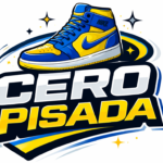 Logo de Cero Pisada con zapatilla, venta de zapatillas americanas por fardo en Argentina