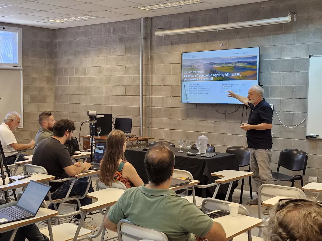 Intercambio entre Argentina e Italia: científicos debatieron sobre agricultura y cambio climático