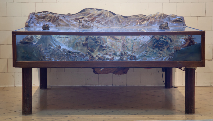 Una maqueta, las Malvinas y una forma distinta de entender el mapa argentino