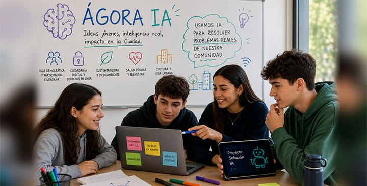 Ágora IA convoca a estudiantes porteños a crear proyectos con inteligencia artificial para mejorar su entorno