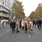 Jorge Macri encabezó el izamiento de la bandera por el Día de la Patria