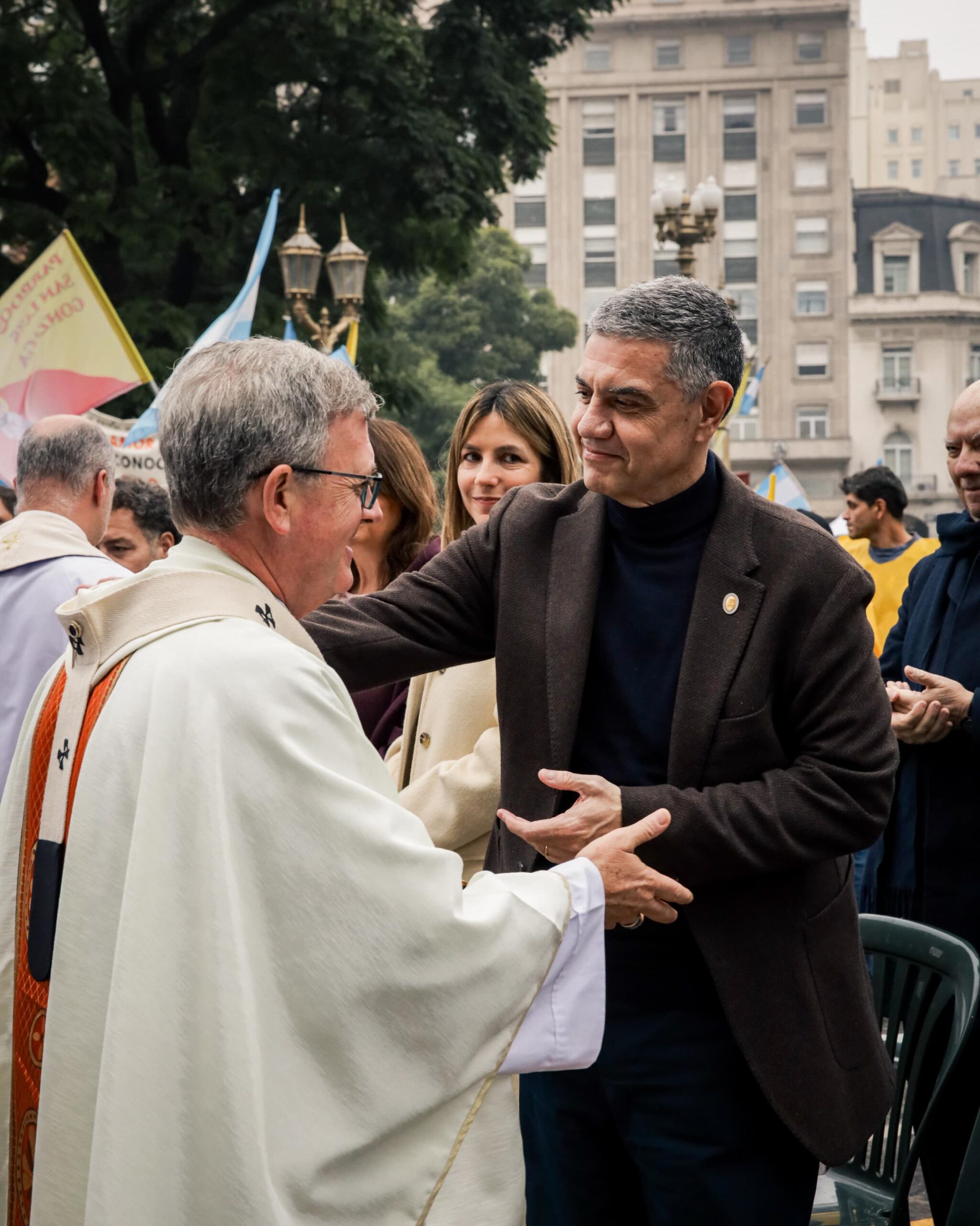 Plaza de Mayo se llenó de fe por la celebración de Corpus Christi