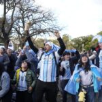 Palermo y Retiro se llenaron de hinchas para celebrar el triunfo de Argentina en el Mundial