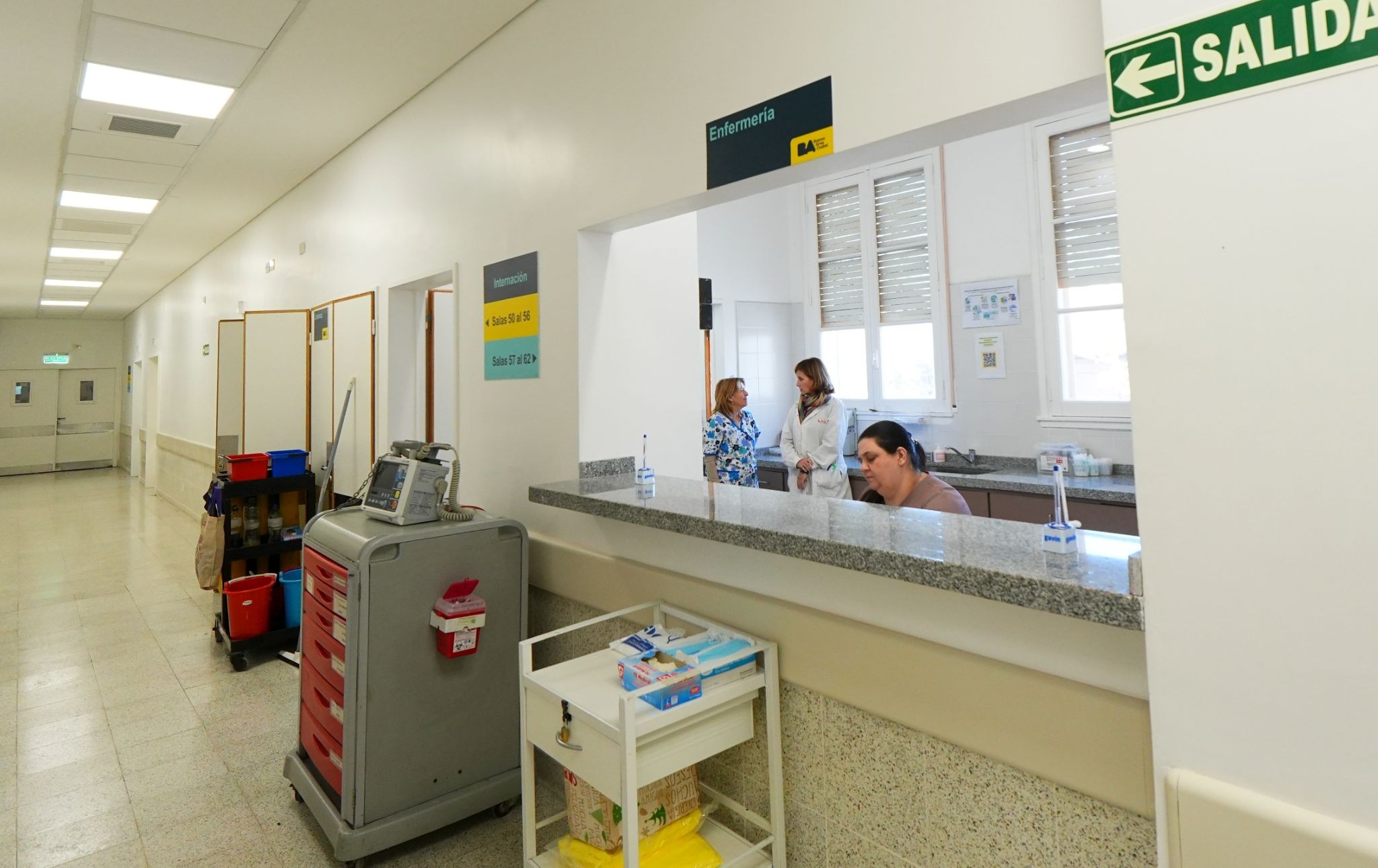 Hospital Álvarez: nueva internación con 13 camas