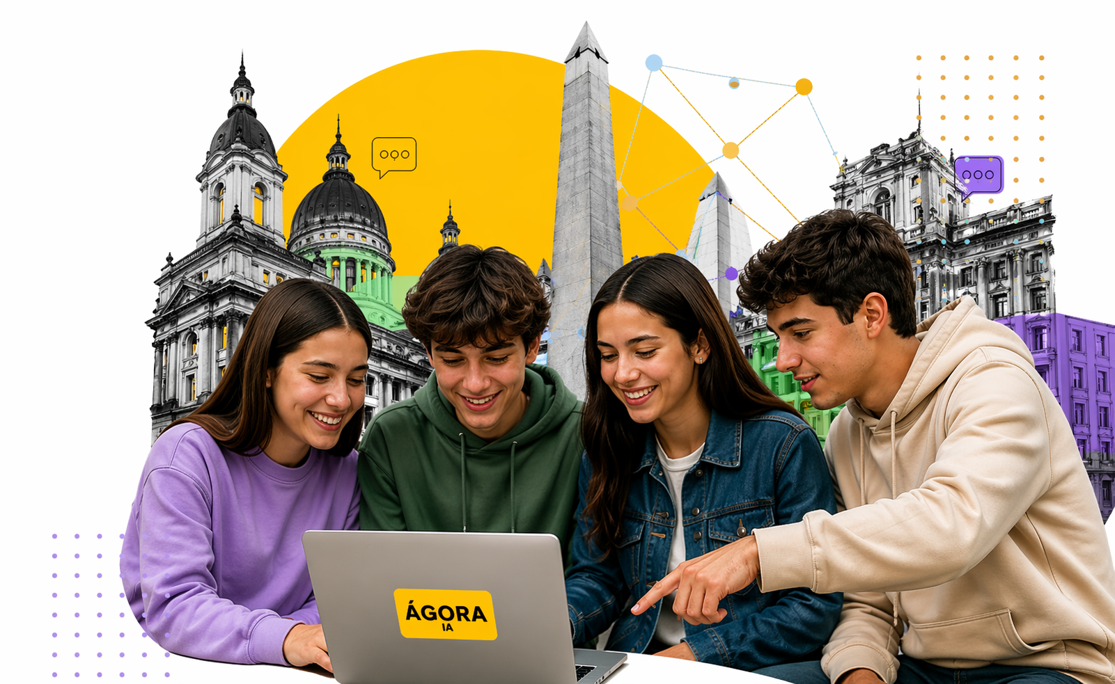 Estudiantes porteños llevan 15 proyectos de IA a la final